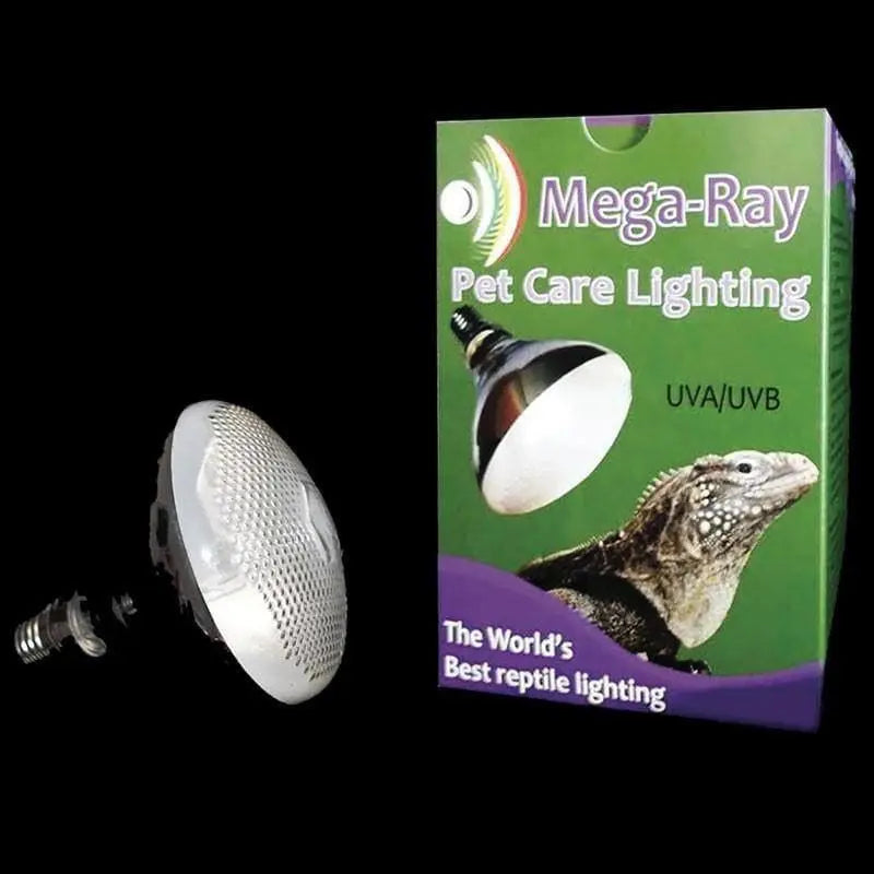 Mega-Ray Mercury Vapor Bulb Self-Ballasted Flood UVB Lamp Mega-Ray