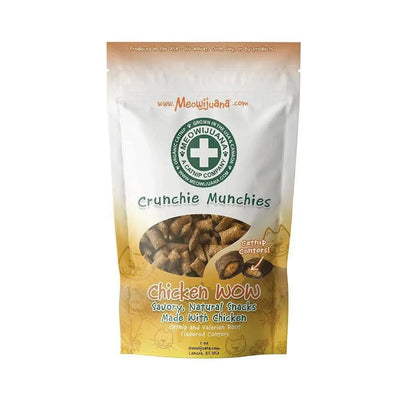 Meowijuana® Crunchie Munchie Chicken Cat Treats 3 Oz Meowijuana®