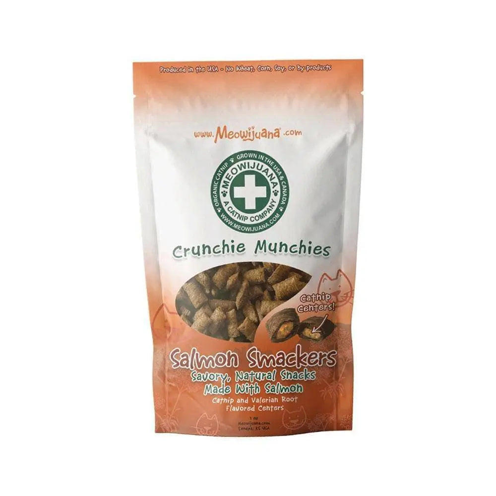 Meowijuana® Crunchie Munchie Salmon Cat Treats 3 Oz Meowijuana®