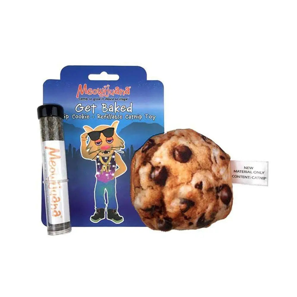 Meowijuana® Get Baked Refillable Cookie Cat Toys Meowijuana®