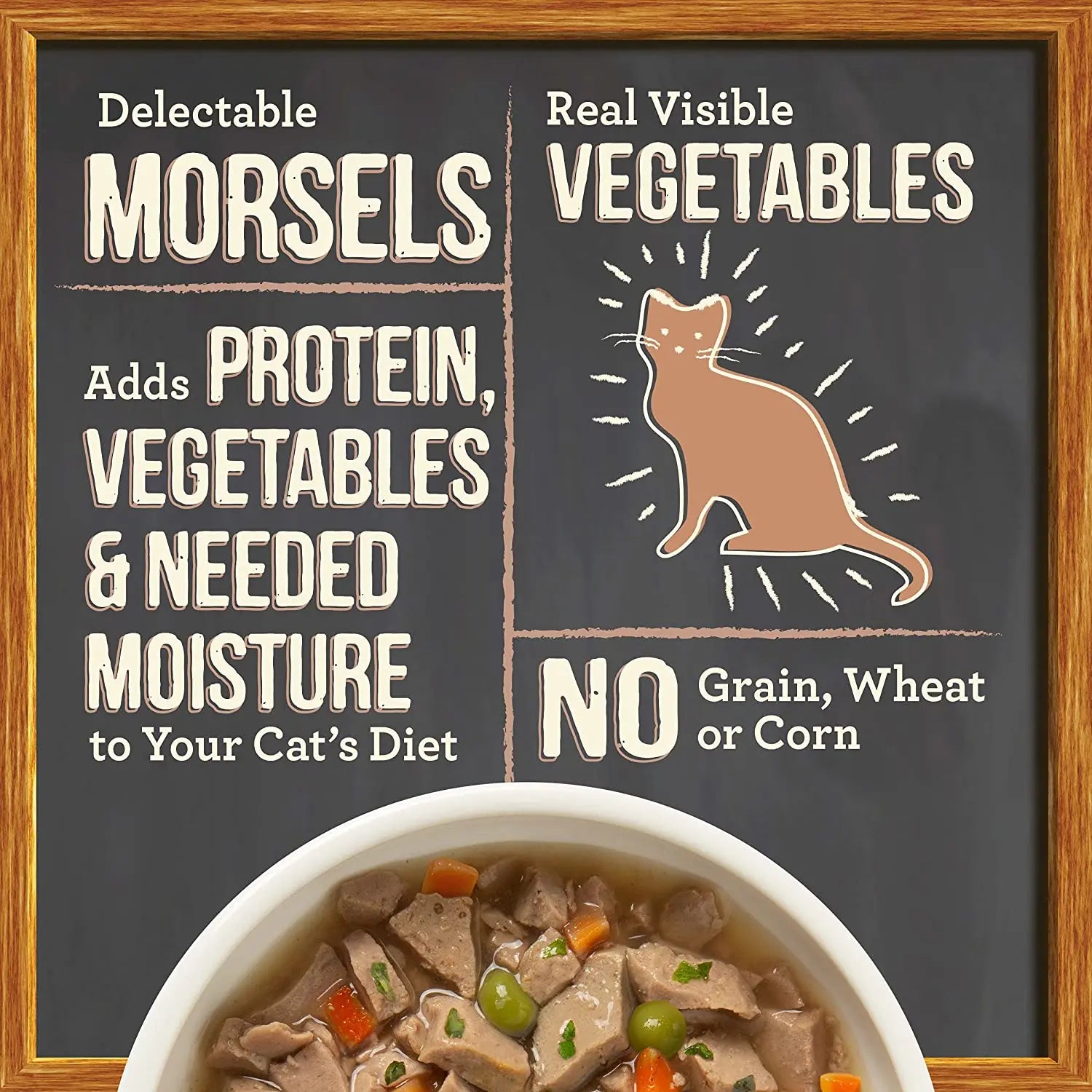 Merrick Purrfect Bistro Bon Appetits Grain Free Wet Cat Food Beef Recipe Morsels in Gravy Merrick®