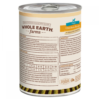 Merrick Whole Earth Farms Healthy Grains Chicken Puppy Canned Dog Food12 / 12.7 oz Whole Earth Farms®