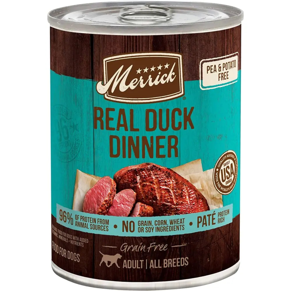 Merrick® Grain Free Real Duck Dinner Adult Dog Food, 12.7 Oz Merrick®