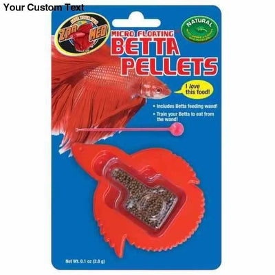 Micro Floating Betta Pellets Food Zoo Med Laboratories