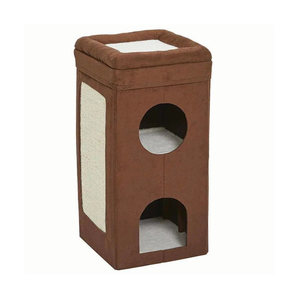 Mid West® Curious Cat Condo Brown Color 15 Inch Mid West®