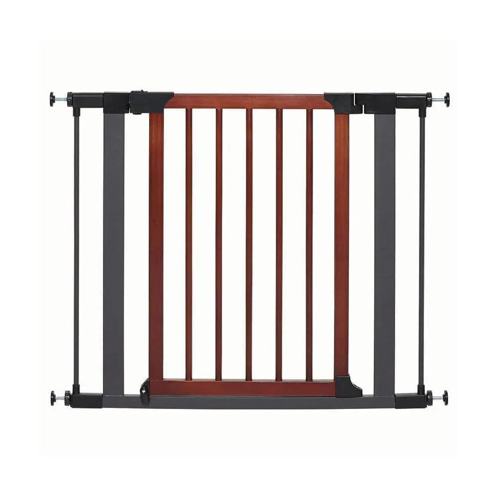 Mid West® Steel Pet Gate with Decorative Wood Door 29 Inch Mid West®