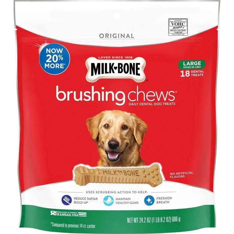 Milk-Bone Brushing Chews Dog Treat Milk-Bone