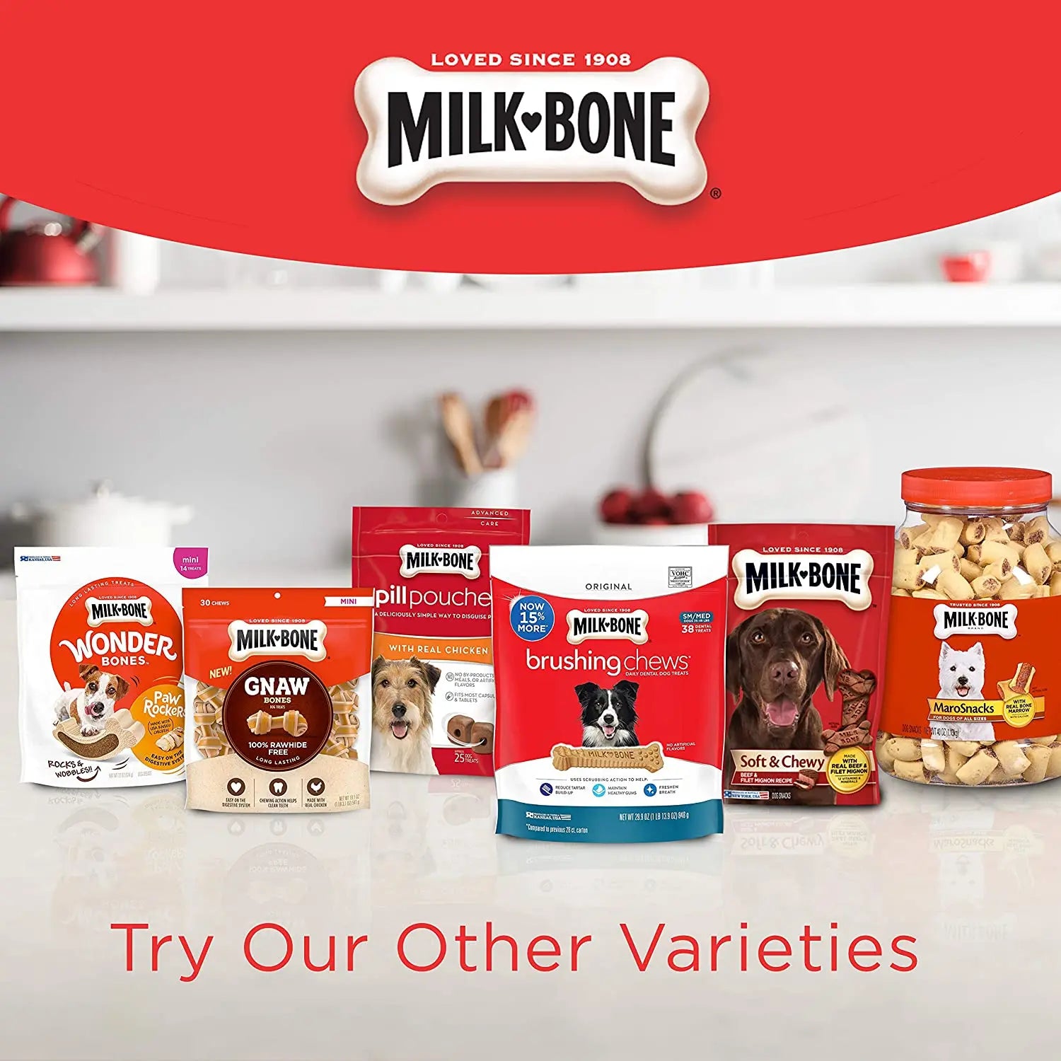 Milk-Bone Flavor Snacks Mini Dog Treats 1ea/Mini, 36 oz Milk-Bone