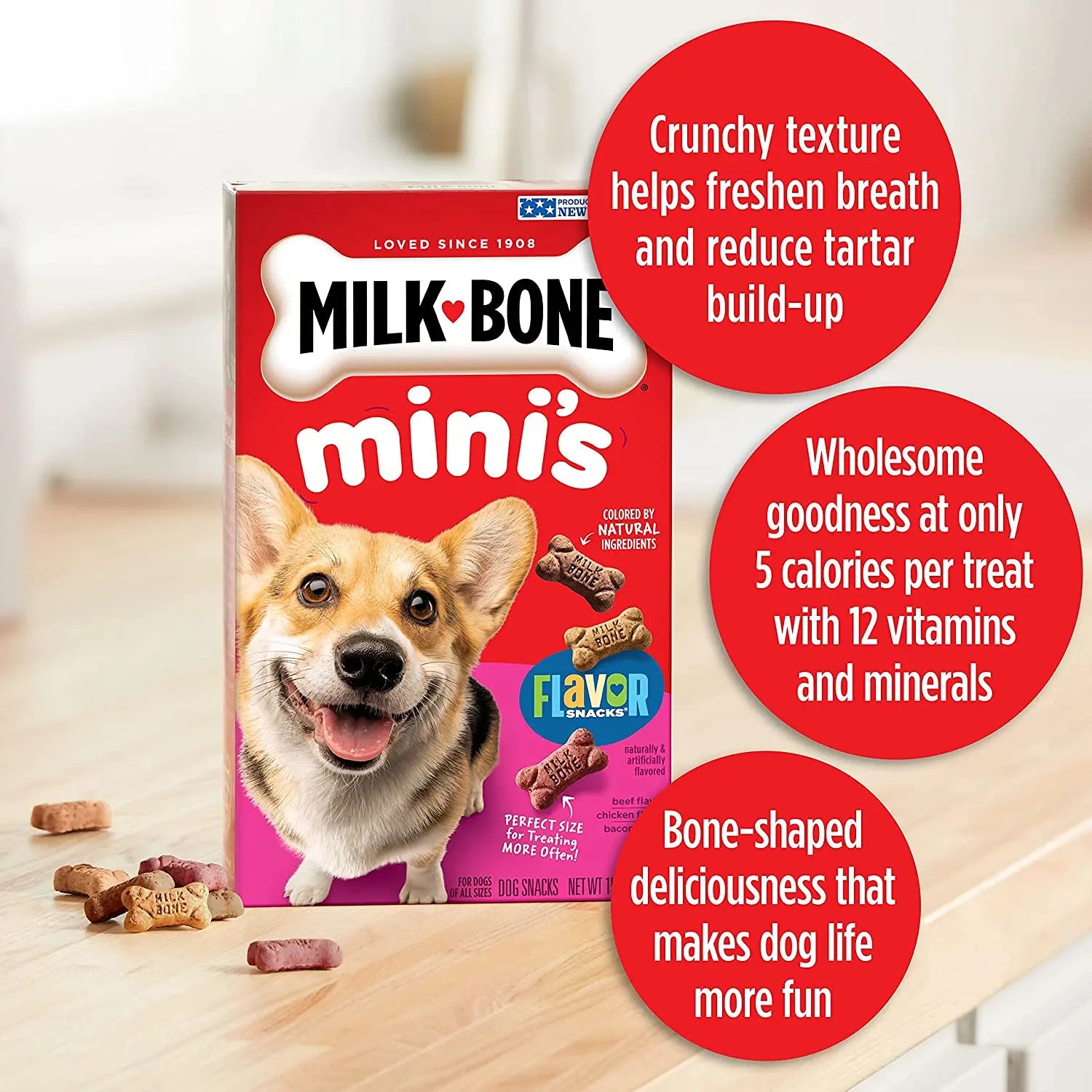 Milk Bone Flavor Snacks Mini Dog Treats 1ea Mini 36 oz Talis Us