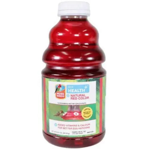 More Birds Health Plus Natural Red Hummingbird Nectar Concentrate More Birds