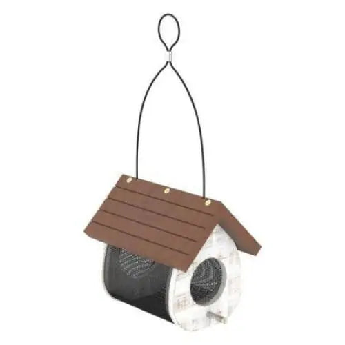 More Birds White Wood Cute Cling Thistle Feeder More Birds