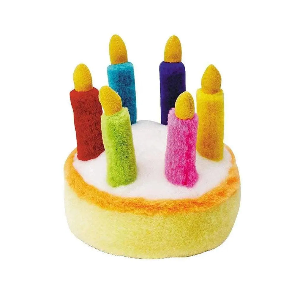 Multipet Birthday Cake Dog Toys 5.5 Inch Multipet