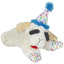 Multipet Lamb Chop w/ Birthday Hat Dog Toys 10.5" Multipet