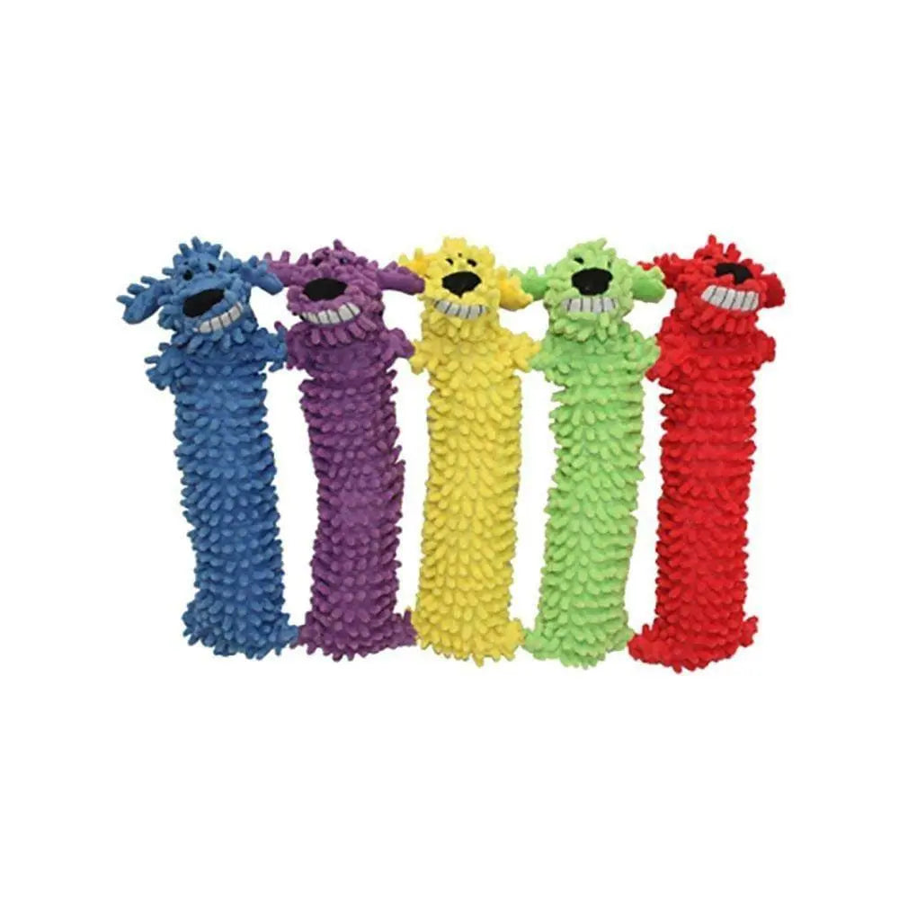 Multipet Loofa® Floppy Dog Toys Assorted Color 18 Inch Multipet