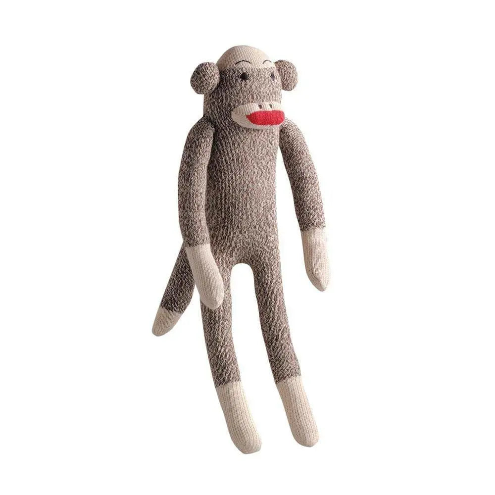 Multipet Sock Pals Monkey Dog Toys 10 Inch Multipet