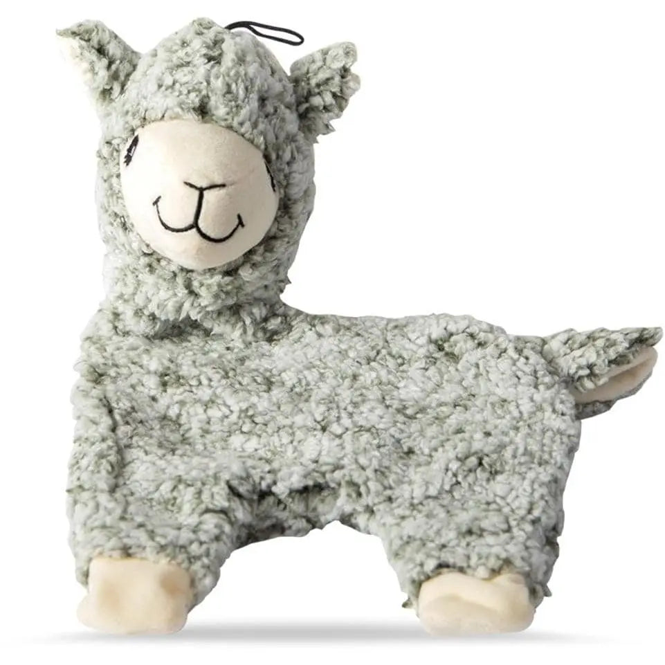 My BFF Alpaca Plush Dog Toy - Light Gray Nandog Pet Gear