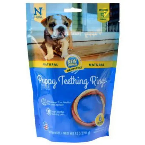 N-Bone Grain Free Puppy Teething Rings - Chicken Flavor N-Bone