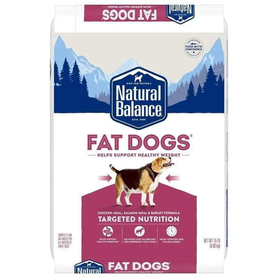 Natural Balance Pet Foods Fat Dogs Chicken & Salmon Formula Low Calorie Dry Dog Food Natural Balance CPD