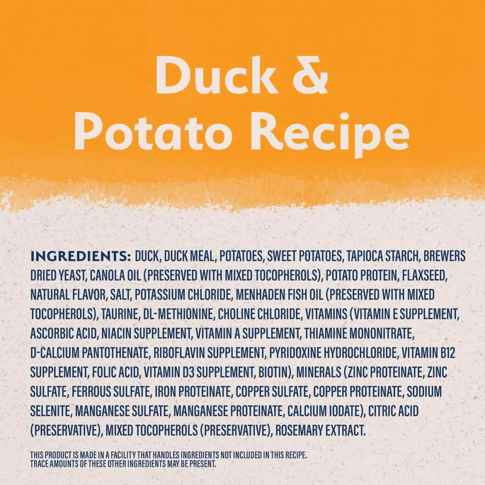 Natural Balance Pet Foods L.I.D Reserve Grain-Free Dry Puppy Food Duck & Potato, 22 lb Natural Balance