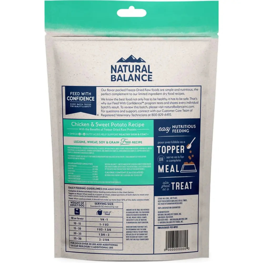 Natural Balance Pet Foods L.I.D. Freeze Dried Dog Food Natural Balance CPD