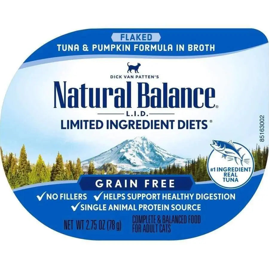 Natural Balance Pet Foods L.I.D. Tuna & Pumpkin Formula in Broth Cat Wet Food Natural Balance CPD