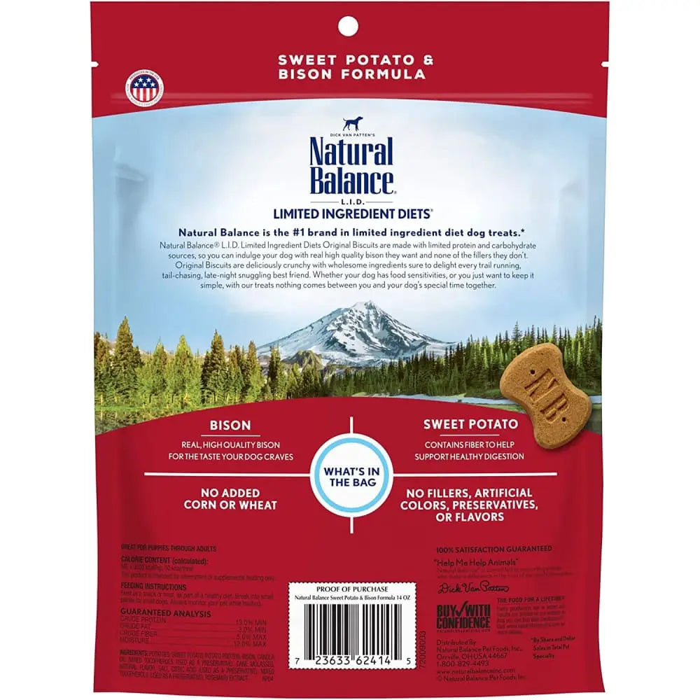 Natural Balance Pet Foods L.I.T. Sweet Potato & Bison Dog Natural Balance CPD