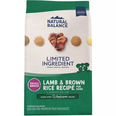 Natural Balance Pet Foods LID Lamb and Brown Rice Small Breed Dry Dog Food Natural Balance CPD