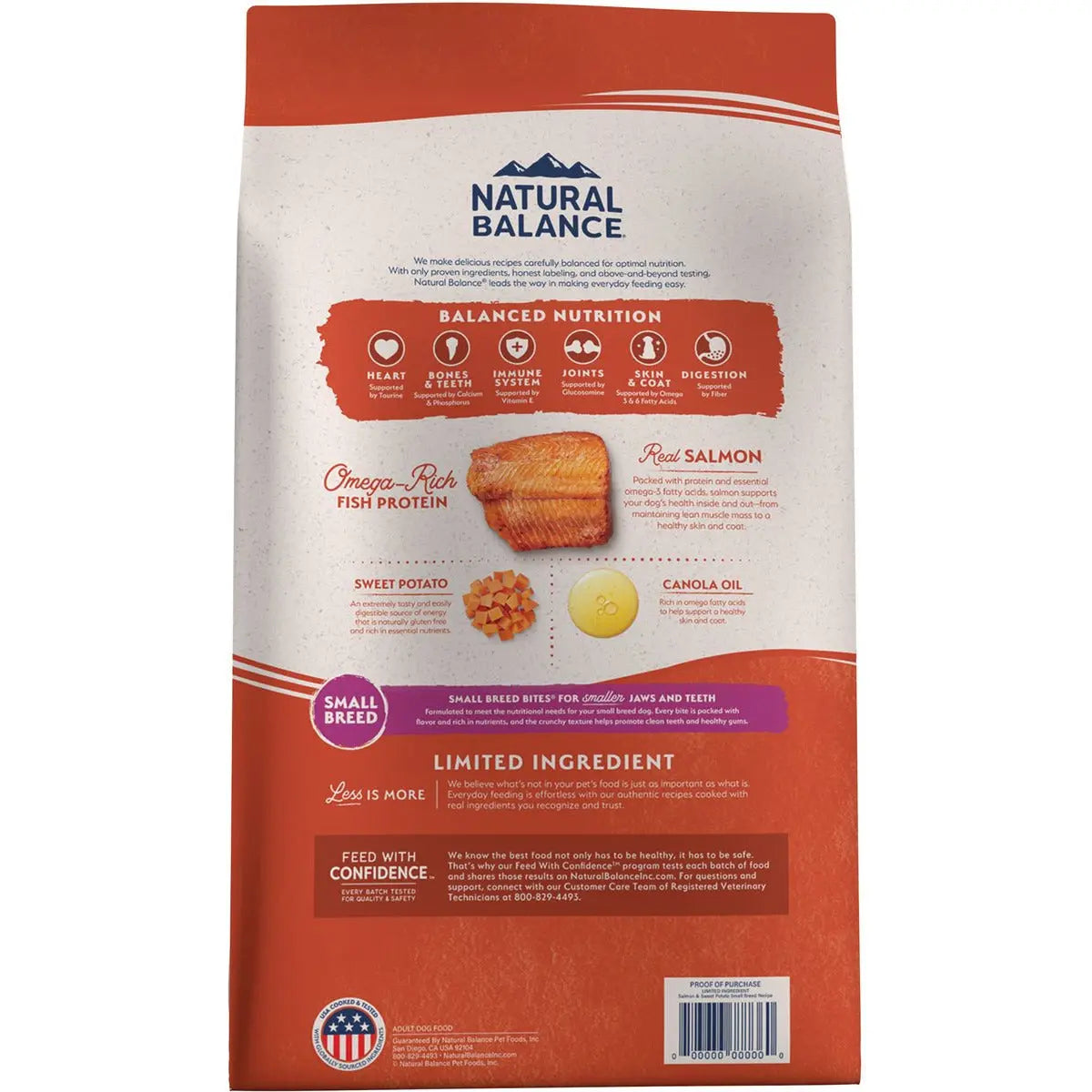 Natural Balance Pet Foods LID Salmon and Sweet Potato Small Breed Dry Dog Food Natural Balance CPD