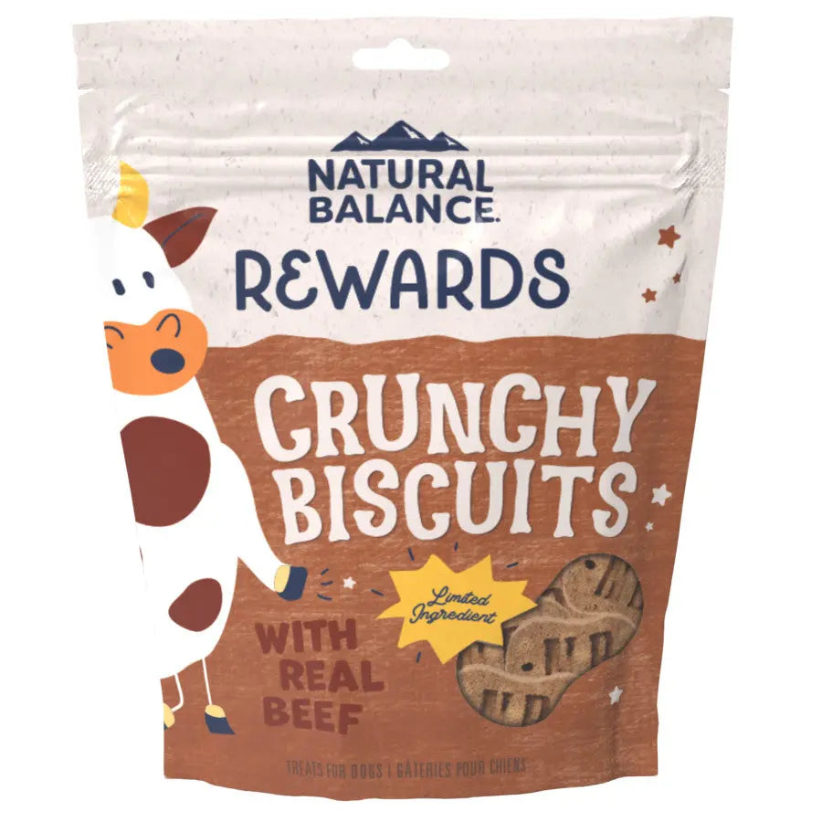 Natural Balance Pet Foods Rewards Crunchy Biscuits Dog Treats Natural Balance