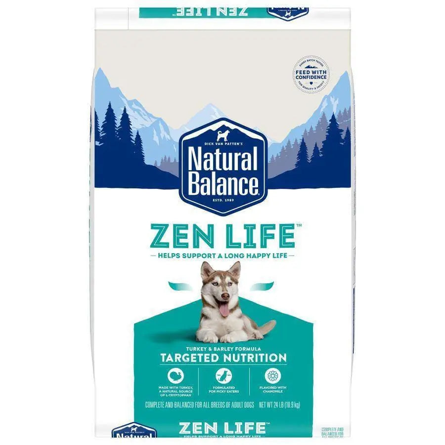 Natural Balance Pet Foods Zen Life Dry Dog Food Turkey & Brown Rice Natural Balance CPD