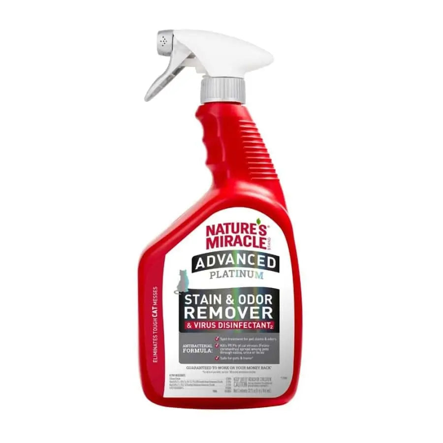 Nature's Miracle Advanced Platinum Disinfectant Cat Stain and Odor Remover 32 fl oz Nature's Miracle®