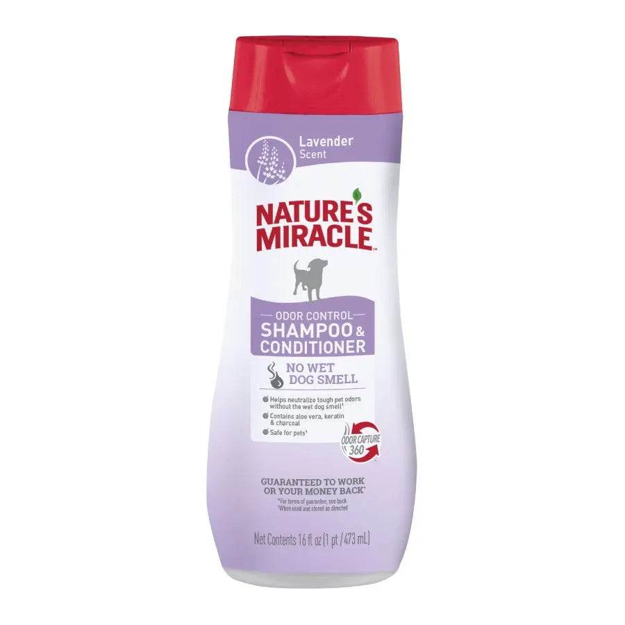 Nature's Miracle Odor Control Shampoo & Conditioner 16 oz Nature's Miracle