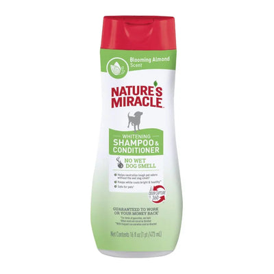 Nature's Miracle Whitening Shampoo & Conditioner Blooming Almond, 16 oz Nature's Miracle