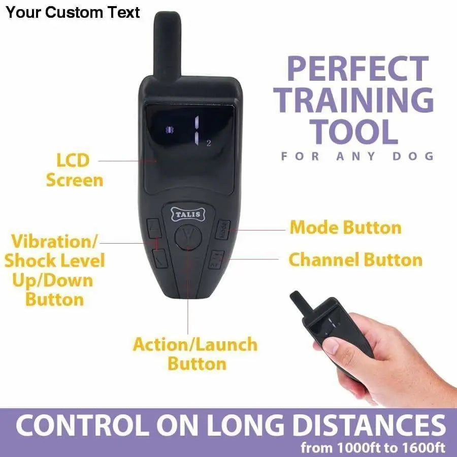 New 2019] Dog Shock Training Collar with Remote Talis Us