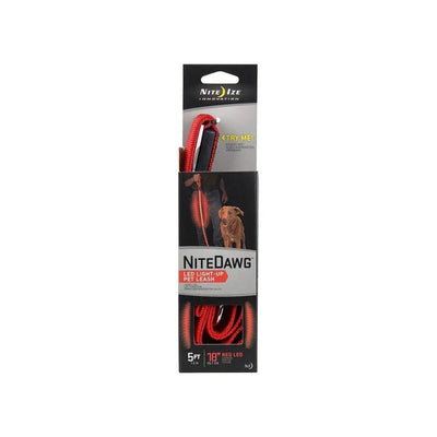Nite Ize® Nite Dawg® Led Pet Leash for Dog Red Color 60.25 X 1.44 X 0.61 Inch Nite Ize®