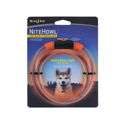 Nite Ize® Nitehowl® Led Safety Necklace for Dog Orange Color Nite Ize®