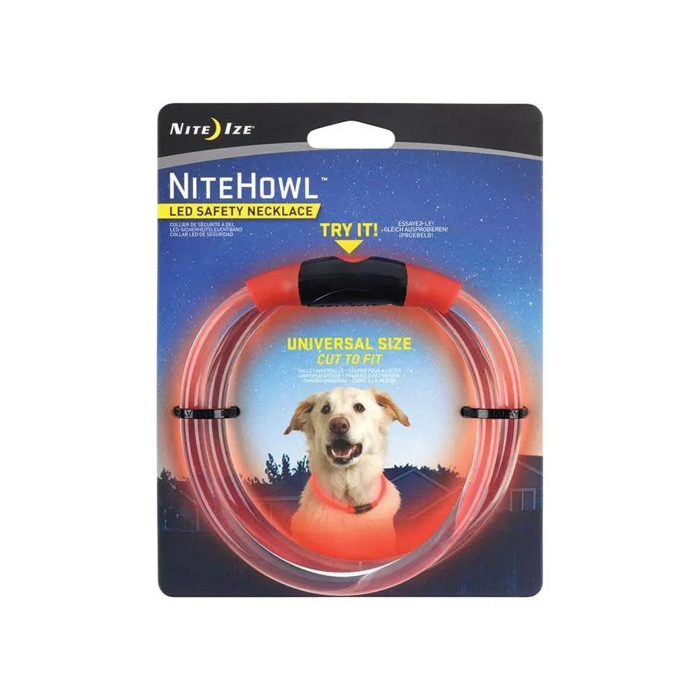 Nite Ize® Nitehowl® Led Safety Necklace for Dog Red Color Nite Ize®