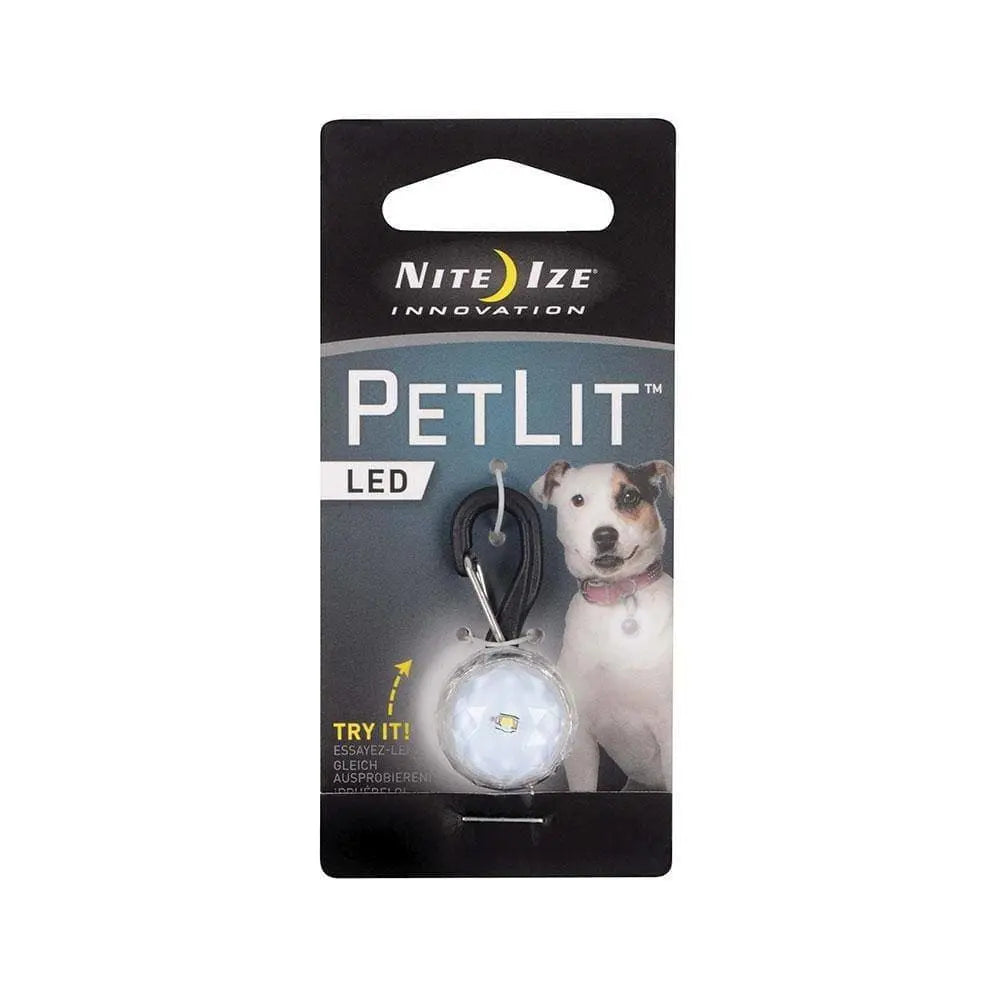 Nite Ize® Petlit® Collar Light for Dog Crystal Color 1.73 X 0.97 X 0.62 Inch Nite Ize®