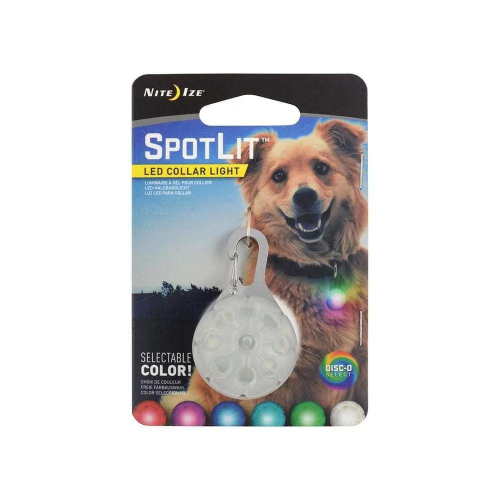 Nite Ize® Spotlit™ Collar Light - Disc-O Select™ 1.3 X 2.1 X 0.8 Inch Nite Ize®