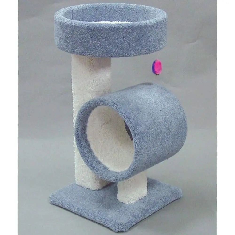 North American Pet Pedestal with Tall Tunnel Pedestal Assorted 32 in North American Pet