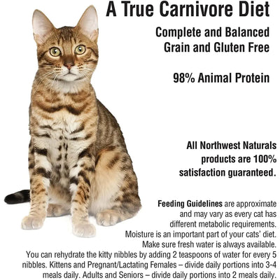 Northwest Naturals Freeze Dried Cats Nibbles Rabbit Cat Food Northwest Naturals