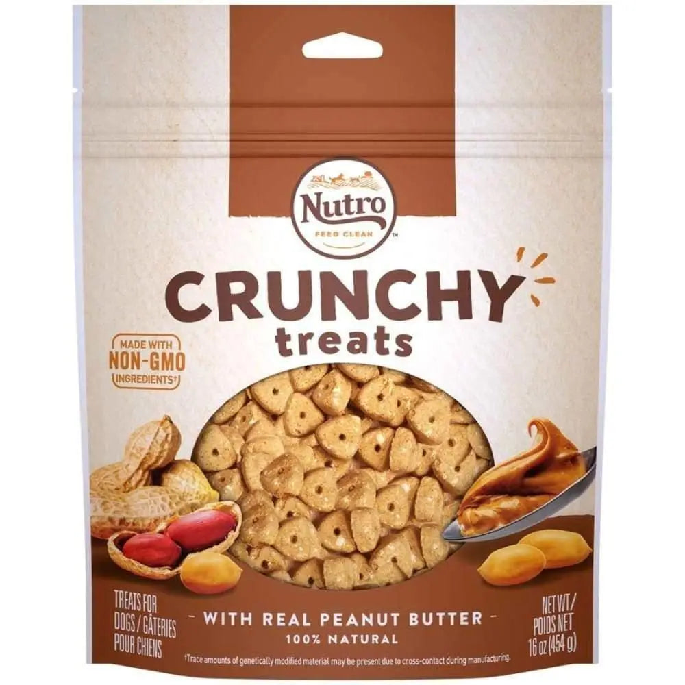 Nutro Products Crunchy Treats Peanut Butter Nutro Treat