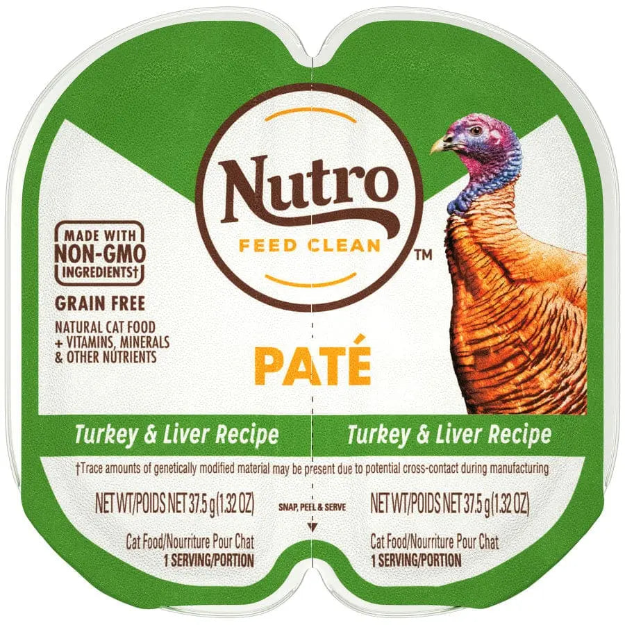 Nutro Products Perfect Portions Grain Free Paté Adult Wet Cat Food 2.6 oz Nutro CPD