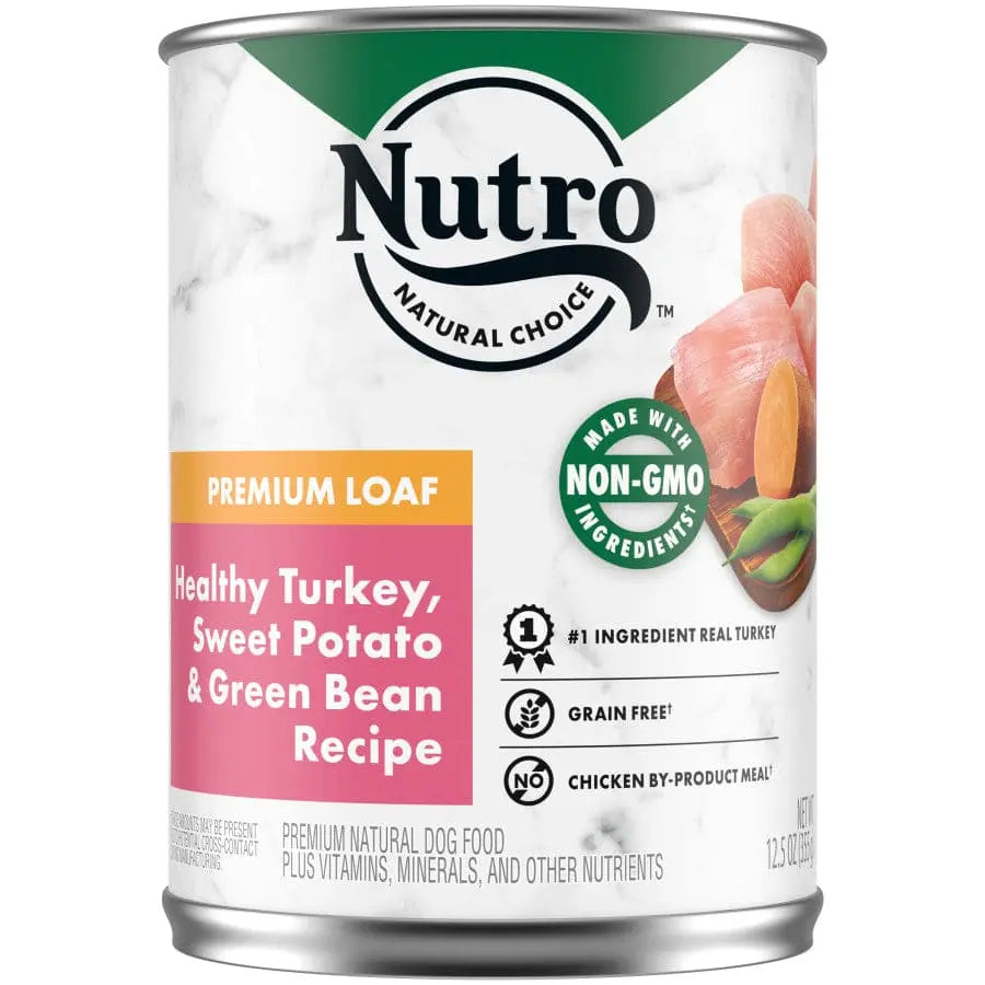 Nutro Products Premium Loaf Adult Wet Dog Food 12.5 oz, 12 pk Nutro