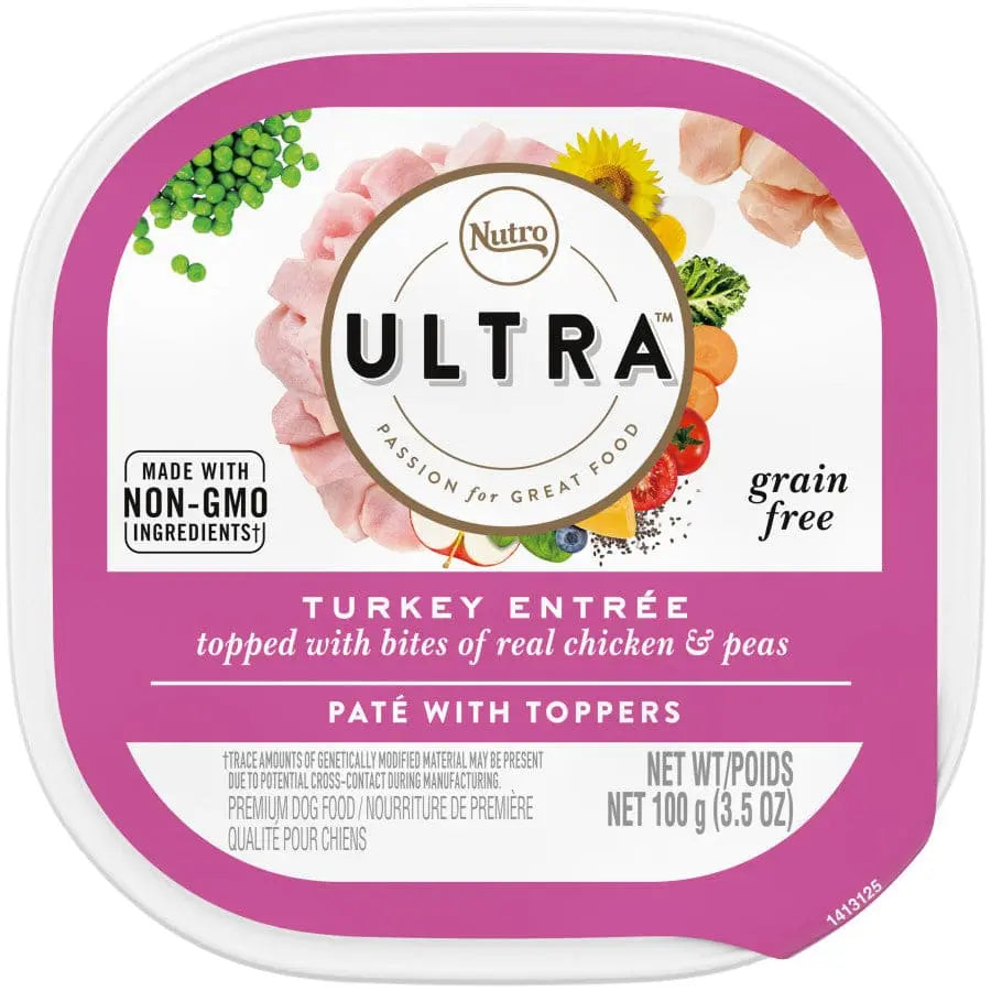 Nutro Products Ultra Grain Free Paté w/Toppers Adult Wet Dog Food Nutro