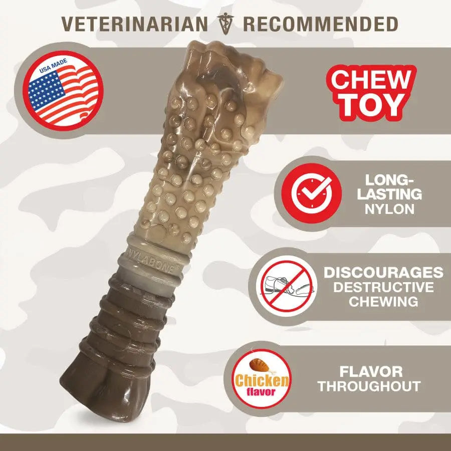 Nylabone Power Chew Camo Dog Toy Nylabone