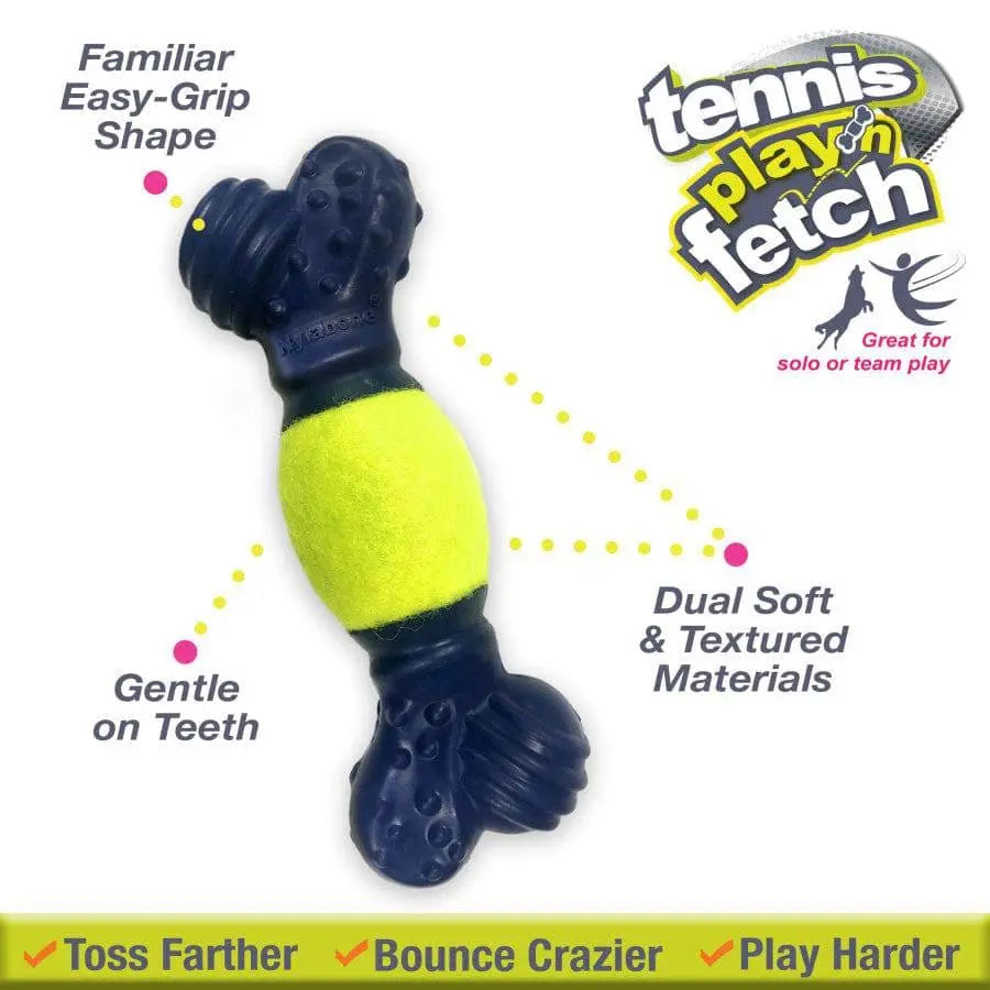 Nylabone Power Play Tennis Play 'n Fetch Interactive Dog Toy Play 'n Fetch Nylabone
