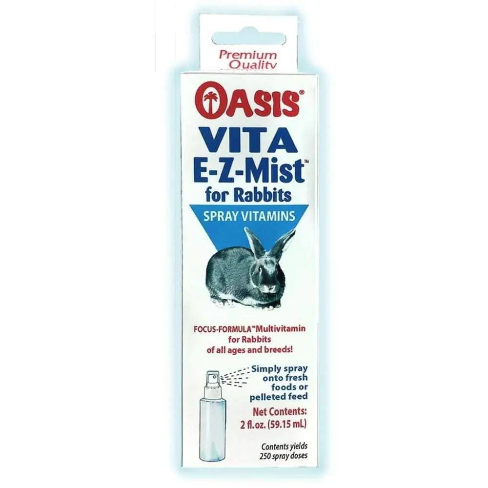 Oasis VITA E-Z-Mist Multivitamin Spray for Rabbit 2 Fl. oz Oasis