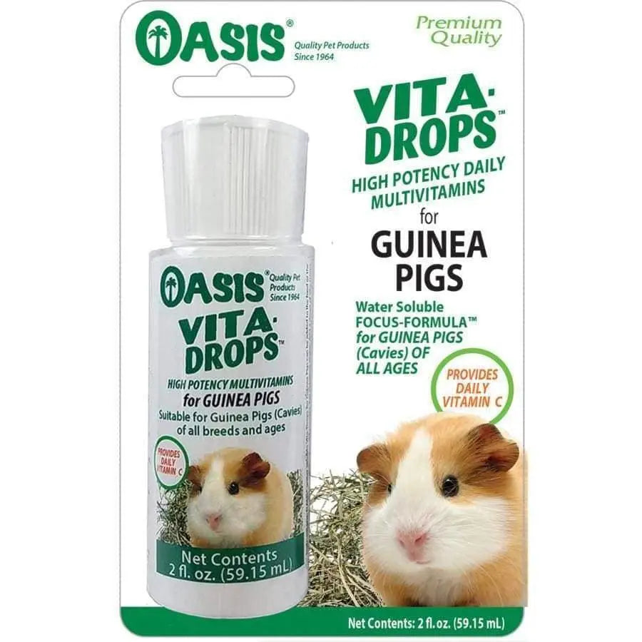 Oasis Vita-Drops High Potential Daily Multivitamin for Guinea Pigs 2 Fl. oz Oasis