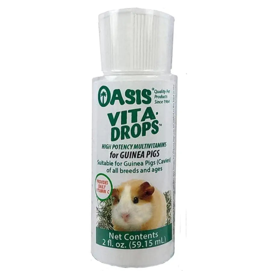 Oasis Vita-Drops High Potential Daily Multivitamin for Guinea Pigs 2 Fl. oz Oasis